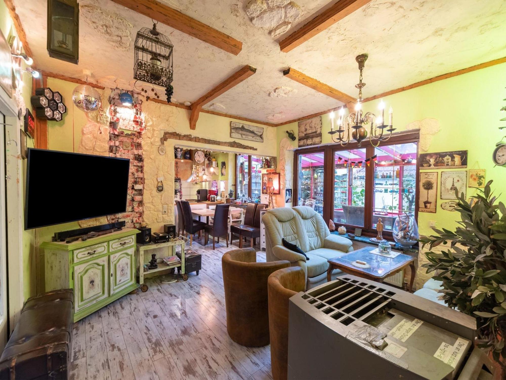 Comfortable Apartment In Wismar Mecklenburg With Fireplace Eksteriør billede