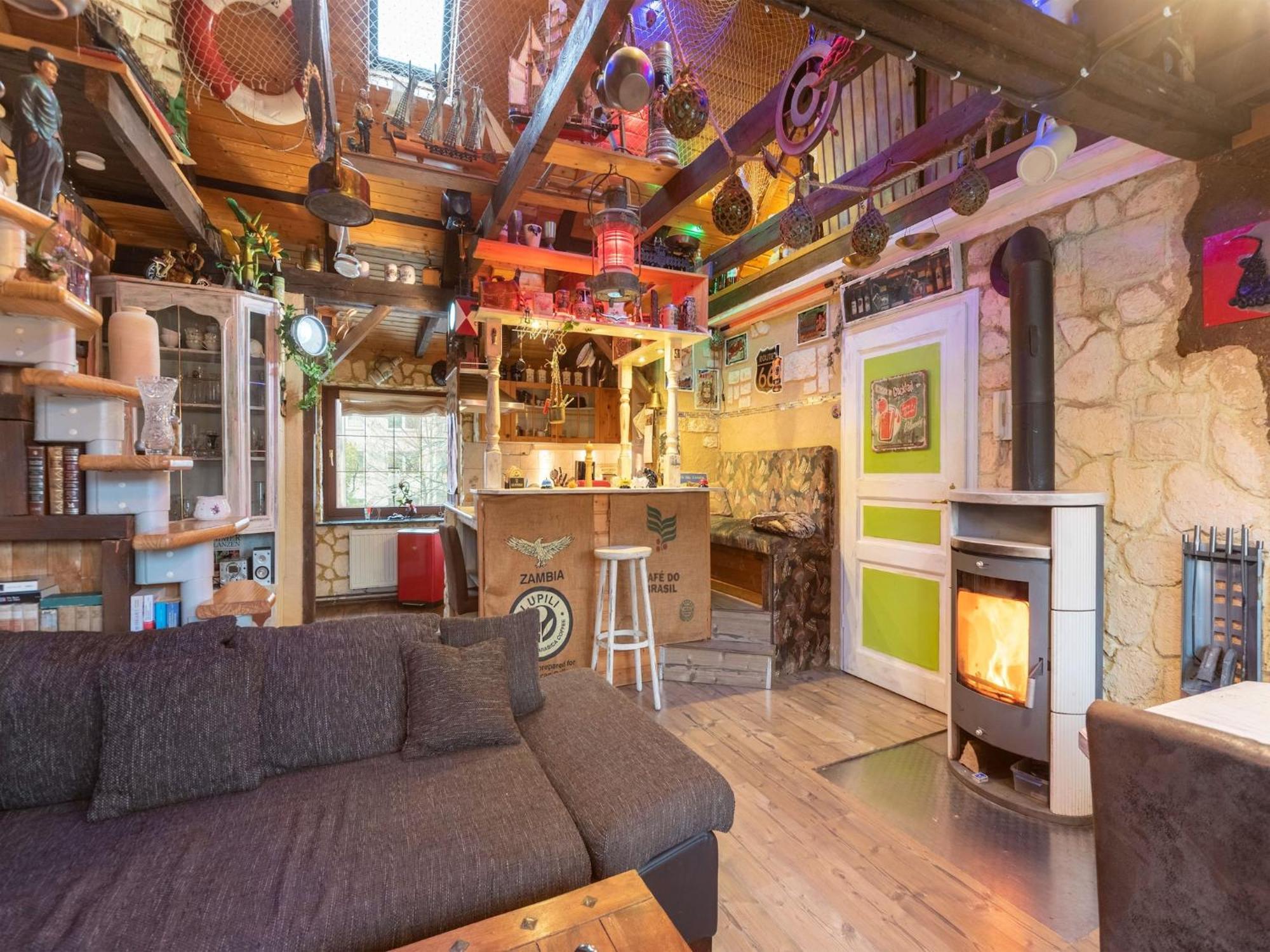 Comfortable Apartment In Wismar Mecklenburg With Fireplace Eksteriør billede