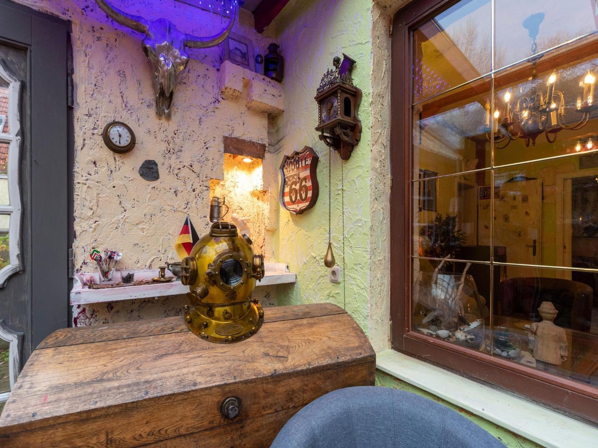 Comfortable Apartment In Wismar Mecklenburg With Fireplace Eksteriør billede